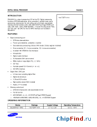Datasheet S5L9291X01-T0R0 производства Samsung