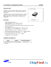 Datasheet S5T8808A01-R0B0 производства Samsung