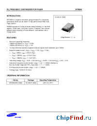 Datasheet S5T8808X01-V0B0 производства Samsung