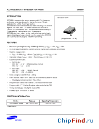 Datasheet S5T8809 производства Samsung
