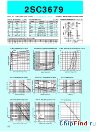 Datasheet 2SC3679 производства Sanken