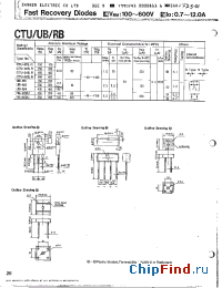 Datasheet CTU-32R производства Sanken
