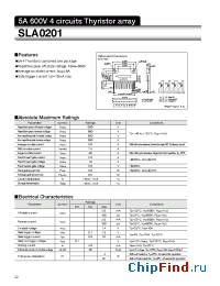 Datasheet SLA0201 manufacturer Sanken