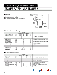 Datasheet TF361M-A manufacturer Sanken