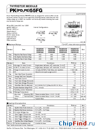 Datasheet PK55FG160 manufacturer SanRex