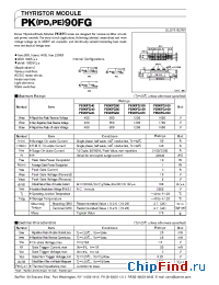 Datasheet PK90FG120 manufacturer SanRex