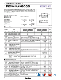 Datasheet PK90GB manufacturer SanRex