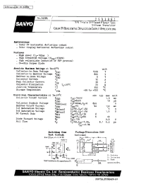 Datasheet 2SD1881 производства Sanyo