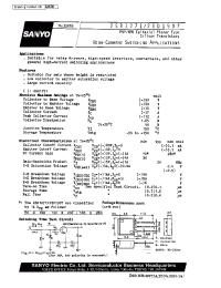 Datasheet 2SD1907 производства Sanyo