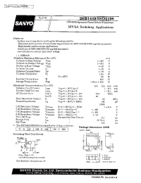 Datasheet 2SD2198 производства Sanyo