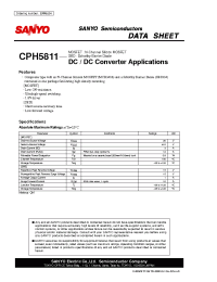 Datasheet CPH5811 manufacturer Sanyo