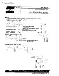 Datasheet DLA11C производства Sanyo