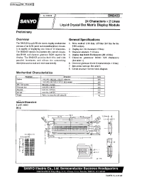 Datasheet DM2423-0JL7 производства Sanyo