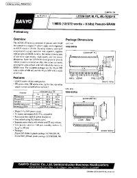 Datasheet LC338128PL производства Sanyo
