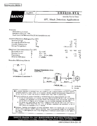 Datasheet SB0030-01A производства Sanyo
