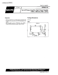 Datasheet STK4211II manufacturer Sanyo