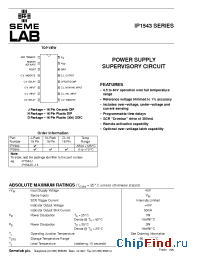 Datasheet IP3543N производства SemeLAB