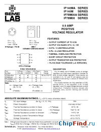 Datasheet IP78M12J-883B manufacturer SemeLAB