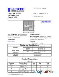 Datasheet 2C5004 manufacturer Semicoa