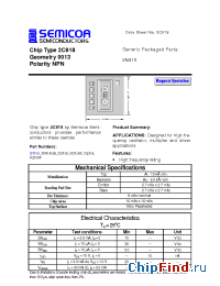 Datasheet 2N918UB производства Semicoa