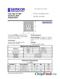 Datasheet SQ1893 manufacturer Semicoa