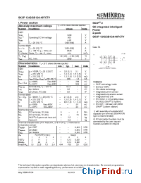Datasheet 1242GB120-407CTV manufacturer Semikron