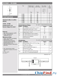 Datasheet 1N5398 manufacturer Semikron