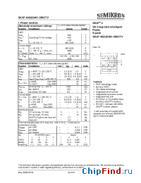 Datasheet 402GD061-358CTV manufacturer Semikron