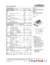 Datasheet 513GD122-3DU manufacturer Semikron