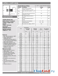 Datasheet 5KP8.5 manufacturer Semikron