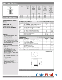 Datasheet BAV101 manufacturer Semikron