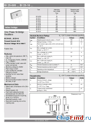 Datasheet BI25-01 manufacturer Semikron