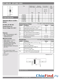 Datasheet BY550-50 manufacturer Semikron