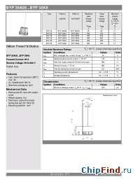 Datasheet BYP35A1 manufacturer Semikron