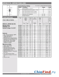 Datasheet BZV58C10 manufacturer Semikron
