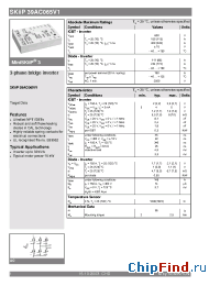 Datasheet SKiiP39AC065V1 manufacturer Semikron