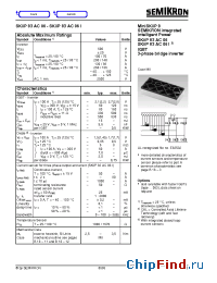 Datasheet SKIIP83AC06 производства Semikron