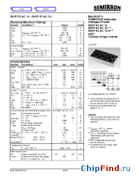 Datasheet SKIIP83AC12 manufacturer Semikron
