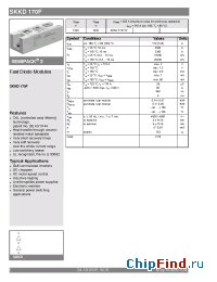 Datasheet SKKD170F12 manufacturer Semikron
