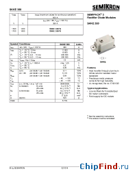 Datasheet SKKE380/14 manufacturer Semikron