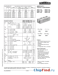 Datasheet SKMT132 manufacturer Semikron