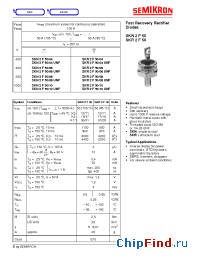 Datasheet SKN2F50 производства Semikron