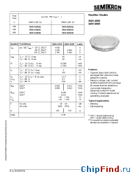 Datasheet SKN4000 manufacturer Semikron