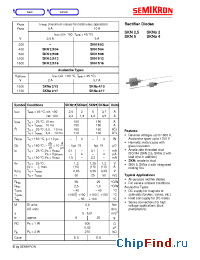 Datasheet SKNa2/13 manufacturer Semikron