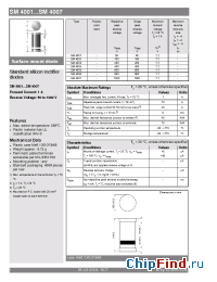 Datasheet SM4006 manufacturer Semikron