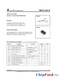 Datasheet MCK100-8 производства SemiWell