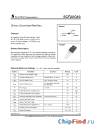 Datasheet SCF20C60 производства SemiWell