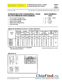 Datasheet 3SBMA6 производства Semtech