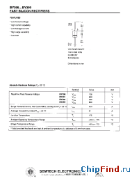 Datasheet BY398 manufacturer Semtech