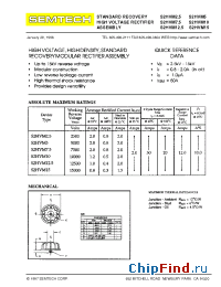 Datasheet S2HVM12.5 производства Semtech